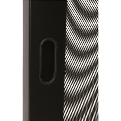 Z612BK EU 12-U rack stand w/black wood top - EU thread 6mm hardware - Black