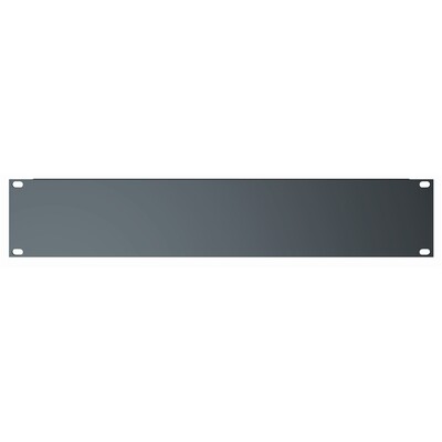 RS242 2-U blank rack panel