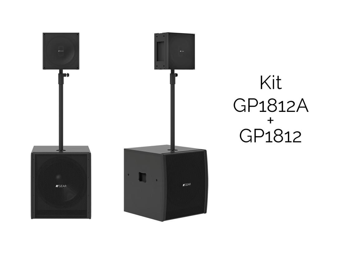 KGEAR Set GP1812Active + GP1812 Passive nur Abholung !!!