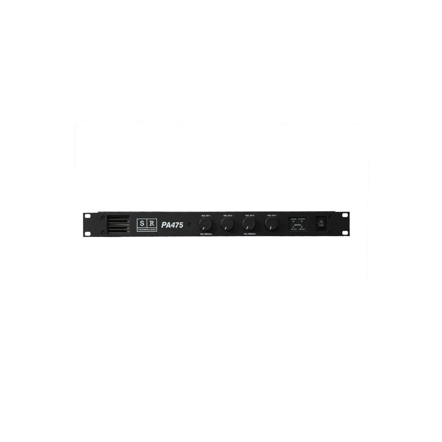 SR Technology PA 475, 4 x 75 Watt RMS