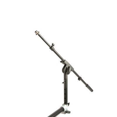 Quik Lok QLX4 EU Adjustable, EU thread telescopic mic boom for X-style keyboard stands - Black