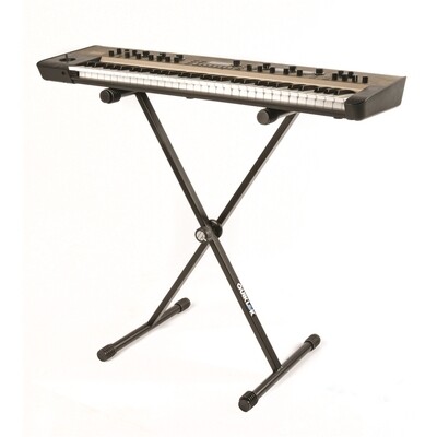 Quik Lok T10 BK T-reX single braced single tier keyboard stand - Black