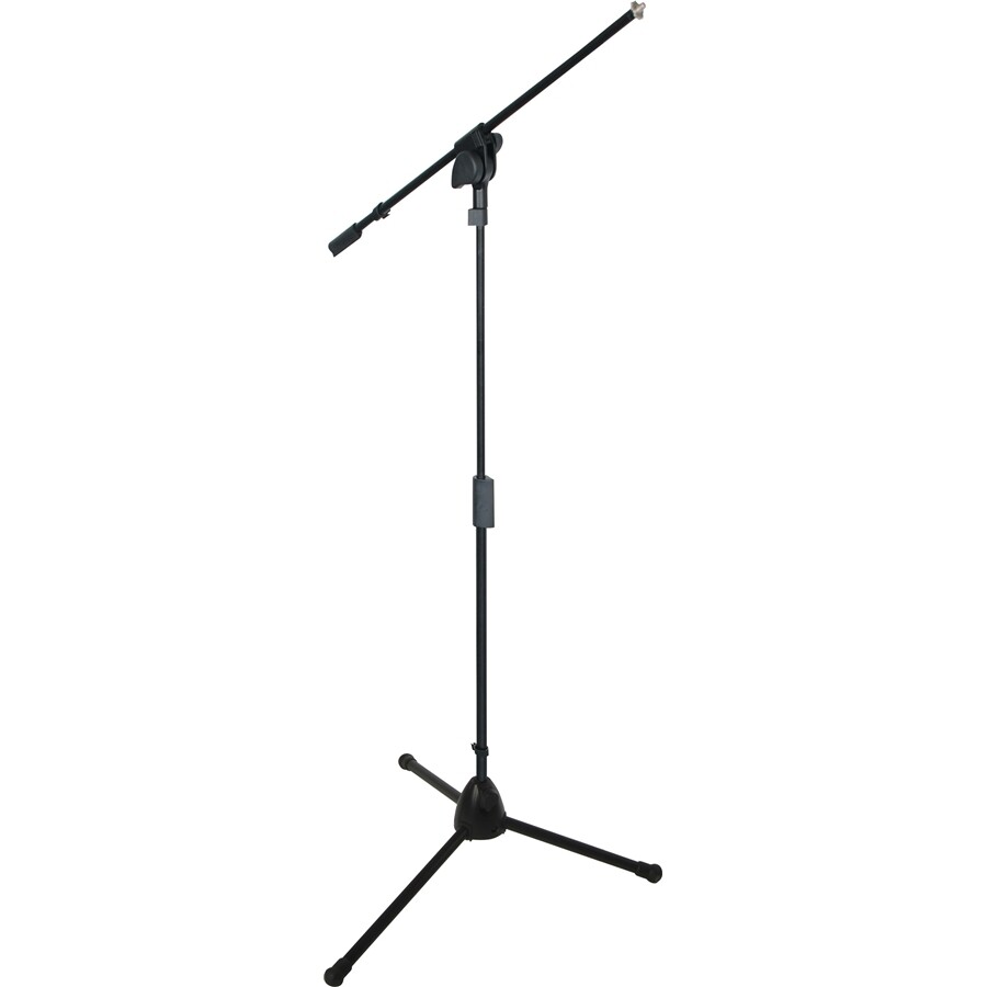 Quik Lok A512 BK EU ProSeries EU thread, tripod microphone stand w/fixed boom - Black