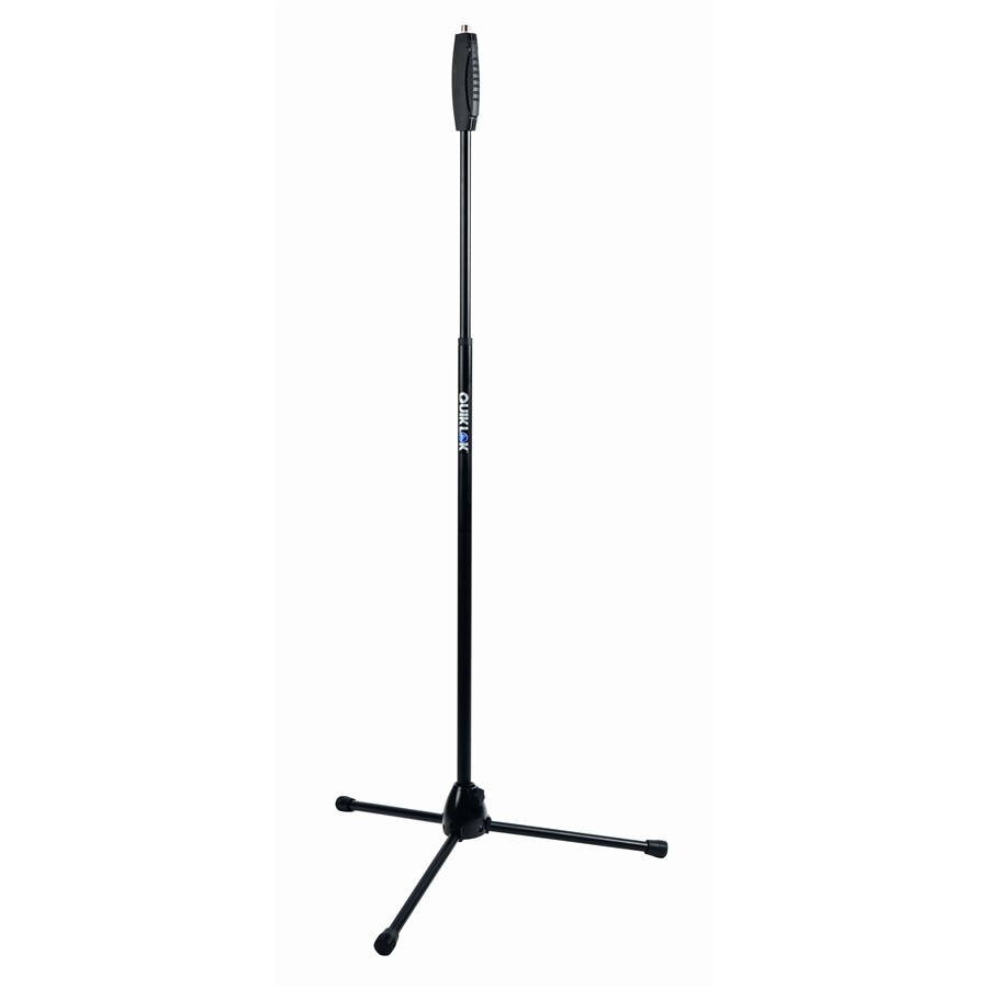 Quik Lok A987 BK EU One-Hand Clutch EU thread, straight, tripod microphone stand - Black