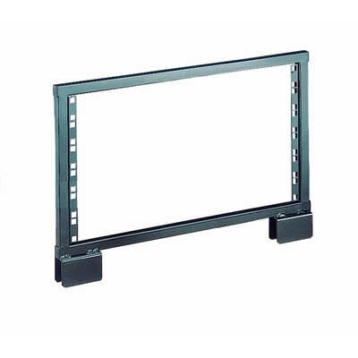 ZM91 EU 6-U rack equipment holder - EU thread 6mm hardware - Black