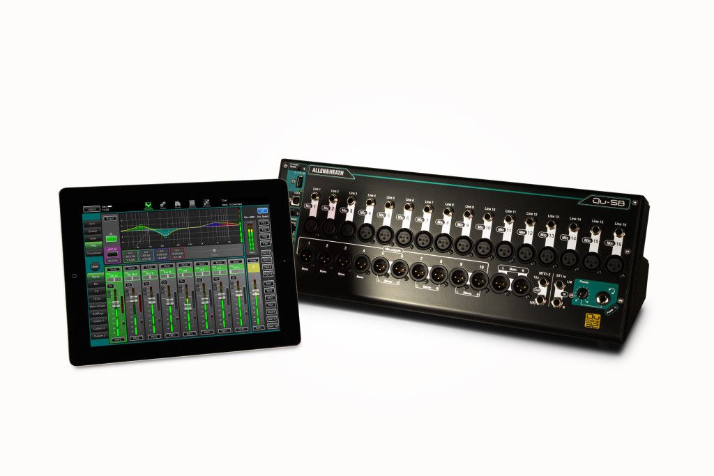 Allen & Heath QU-SB, Digitalmixer mit Tablet-Steuerung Allen & Heath QU-SB, Digitalmixer mit Tablet-Steuerung