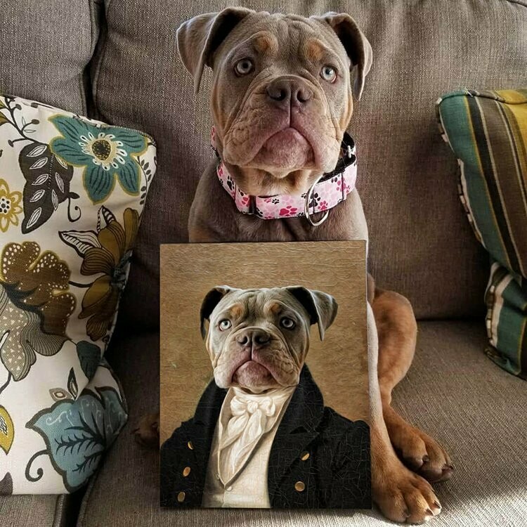 Baron op Canvas