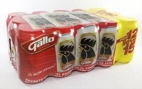 Cerveza Gallo Lata 12 Onzas -Caja 24 Unidades-