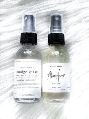 Smudge Sprays + Elixirs