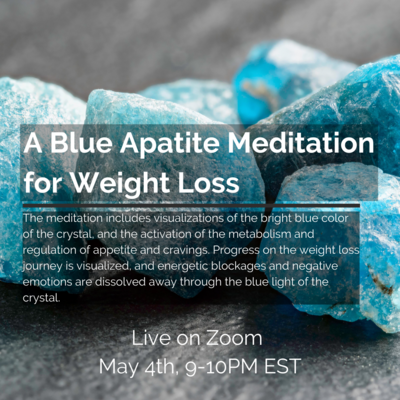 A Blue Apatite Meditation for Weight Loss May 4