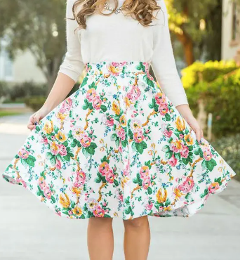 Other Floral Skirt