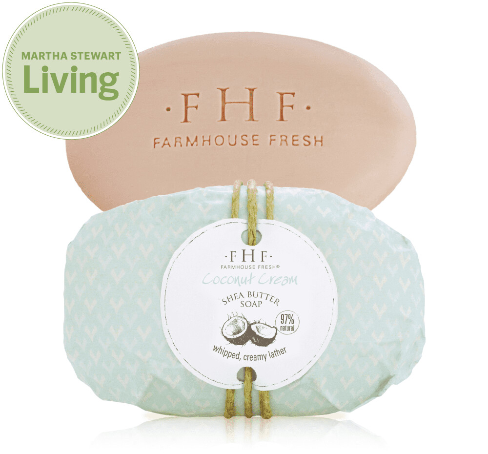Farmhouse Fresh Coconut Cream Shea Butter Bar Soap