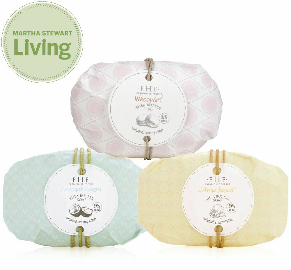 Farmhouse Fresh Make Your Own Shea Butter Bar Soap Set