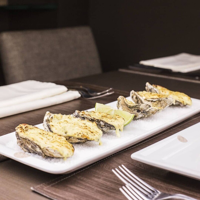 OSTRAS GRATINADAS