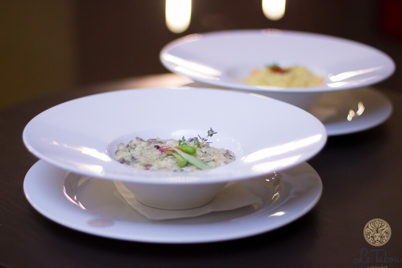 RISOTO COM COGUMELOS FRESCOS
