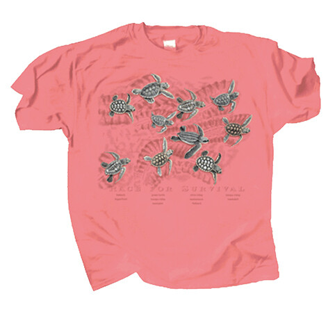 376 Race for Survival - Coral sz XL $18
