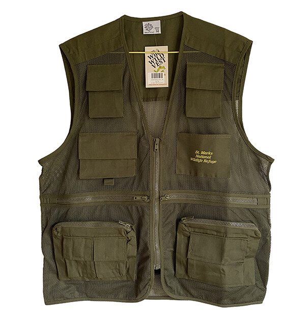 Adult Fishing Vest - Green