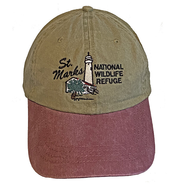 LH cap Khaki/Maroon