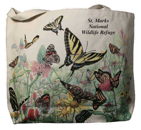 124 Butterfly Garden Tote
