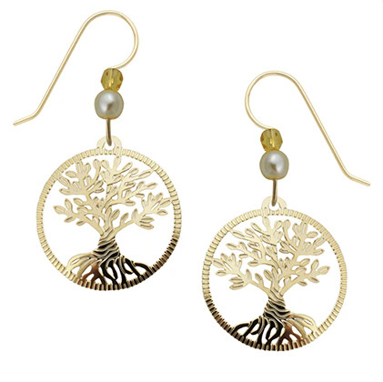 1951 Twisted tree of life earrings
