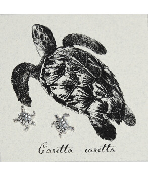 NH-111 Sea Turtle earrings SB