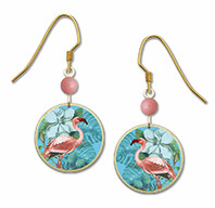 4041 Flamingo earrings