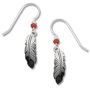 1528 Feather earrings