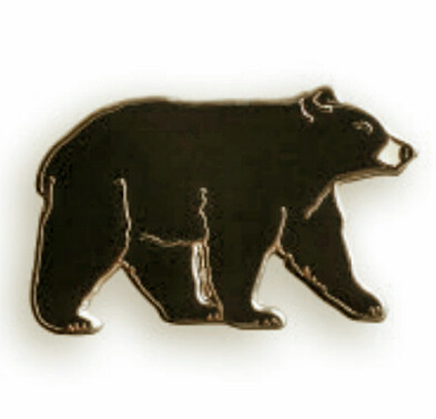 PM07 Black Bear Pin