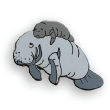 PM12 Manatee pin