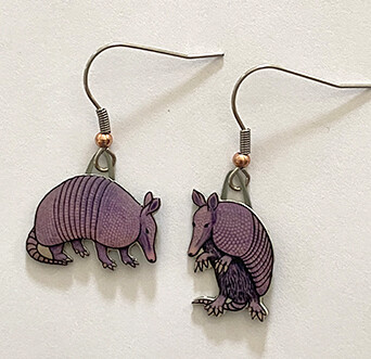 J-575 Armadillo earrings