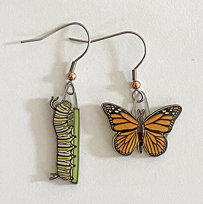 J-425 Monarch earrings