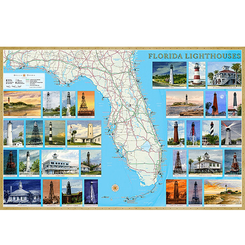 Fl.Lighthouses Map and Guide