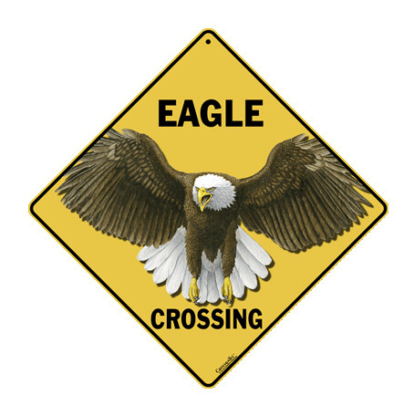 x353 Eagle Crossing sign