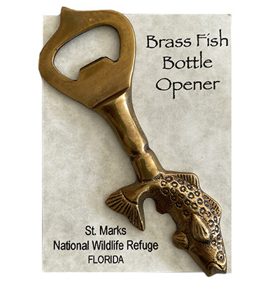 Brass Fish Bottle Opener