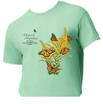 Monarch Migration T-Mint