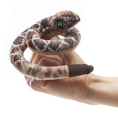2789 Rattlesnake finger puppet