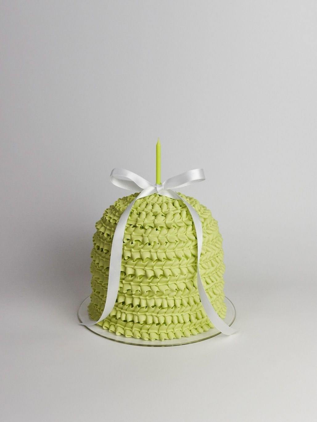 Ruffled Dome Cake