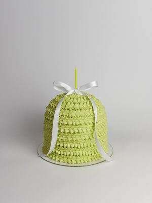 Ruffled Dome Cake