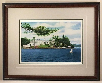 "The Sagamore", Lake George by Loren Blackburn