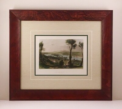 "View from Mt. Ida, Troy N.Y." by Wm. Bartlett