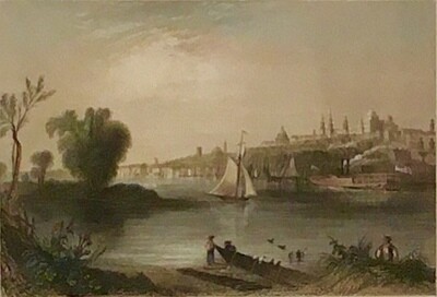 "Albany, circa 1888" by Wm. Bartlett