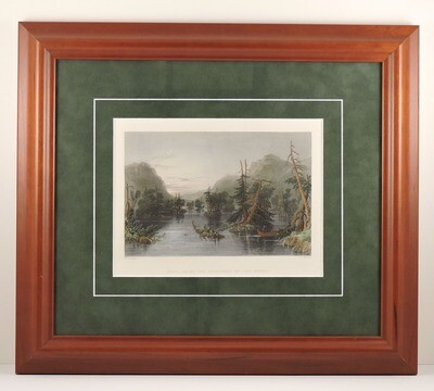"Scenes Among the Highlands, Lake George circa 1885"