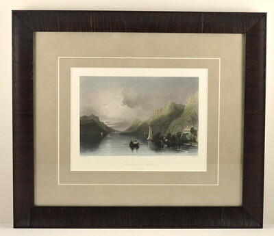 "Sabbath Day Point, Lake George circa 1885"