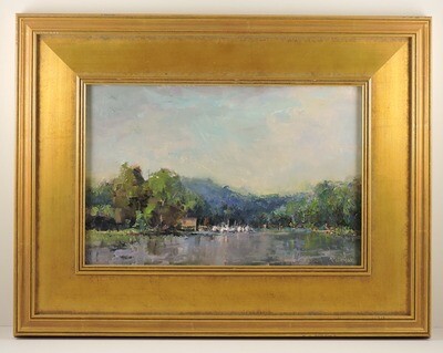 "Hudson River View" by Marilyn Fairman