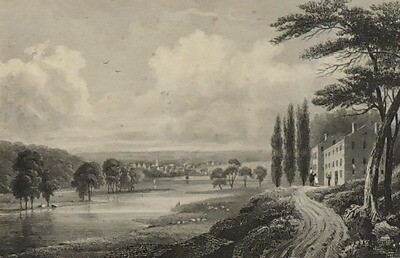 "View of Schenectady circa 1885"