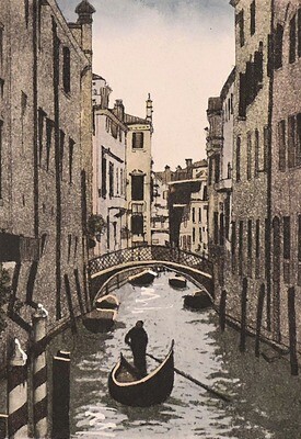 "The Gondolier" by Frank Kaczmarek