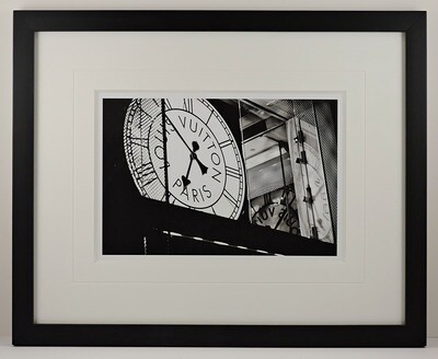 "Vuitton Clock, Paris" by Katherine Wardle