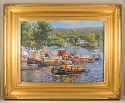 "Tugboat Rally, Waterford" by Ned Lacy
