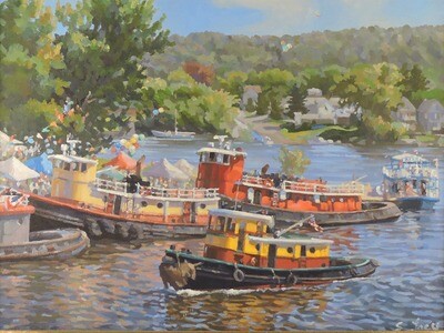"Tugboat Rally, Waterford" by Ned Lacy