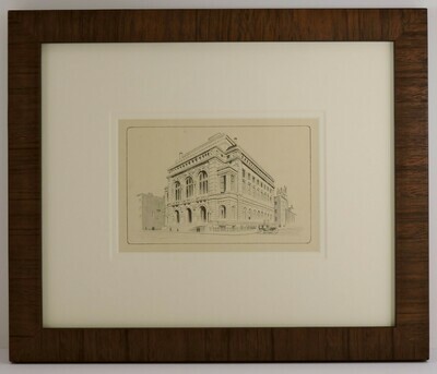 "Troy Savings Bank and Music Hall" circa 1925
